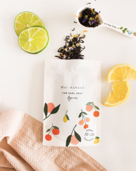 Thé noir Earl Grey aux agrumes - Moi D'abord